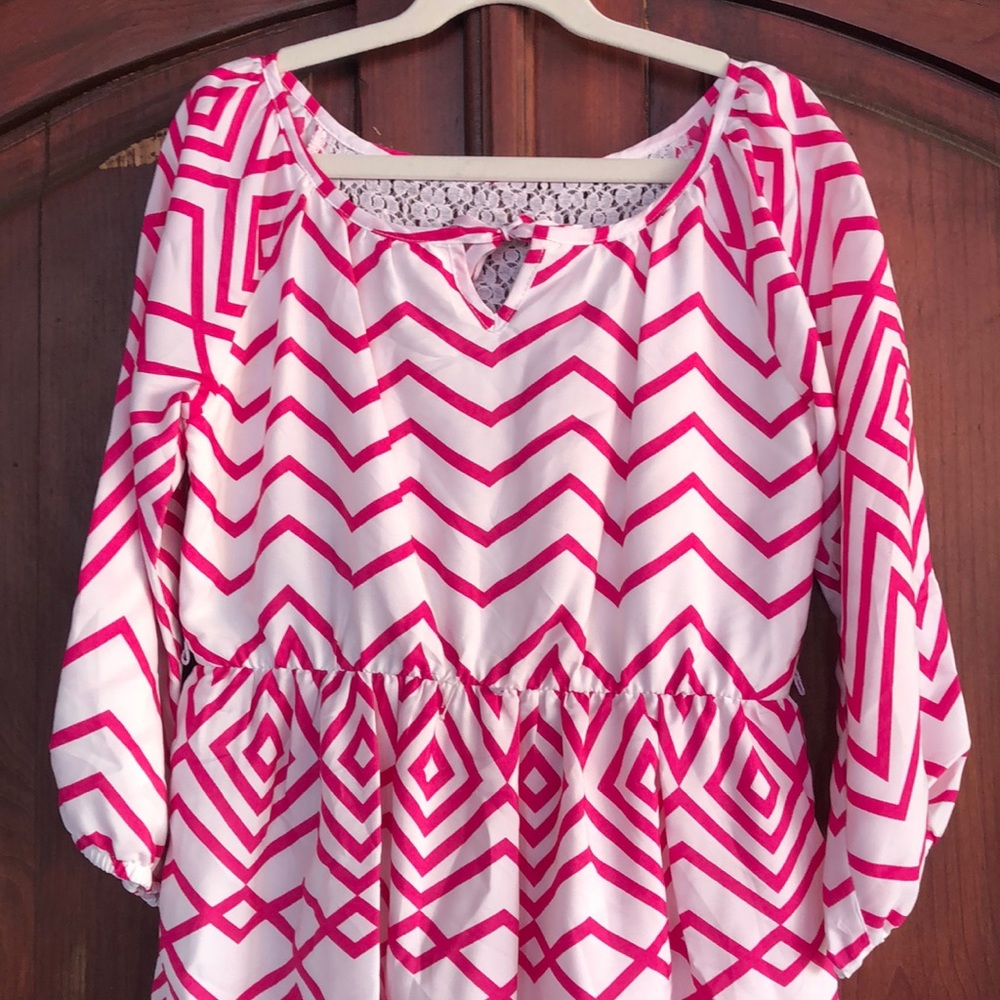 Beautiful Chevron Dress - Picture 2 of 6